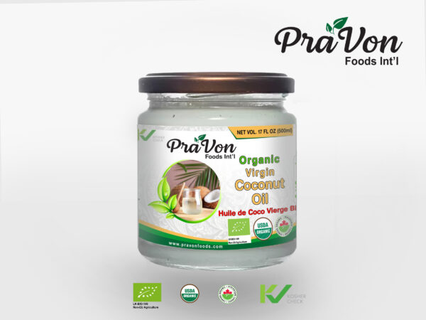 Pra'Von Organic Virgin Coconut Oil