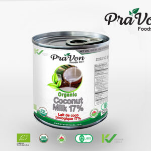 Pra'Von Organic Coconut Milk 17% Fat